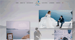 Desktop Screenshot of brightblueweddingevents.com